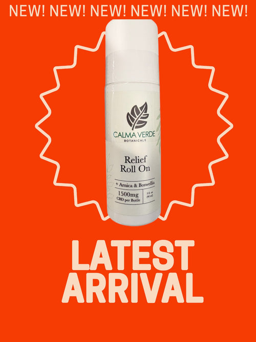 Relief Roll On Gel with 1,500mg CBD